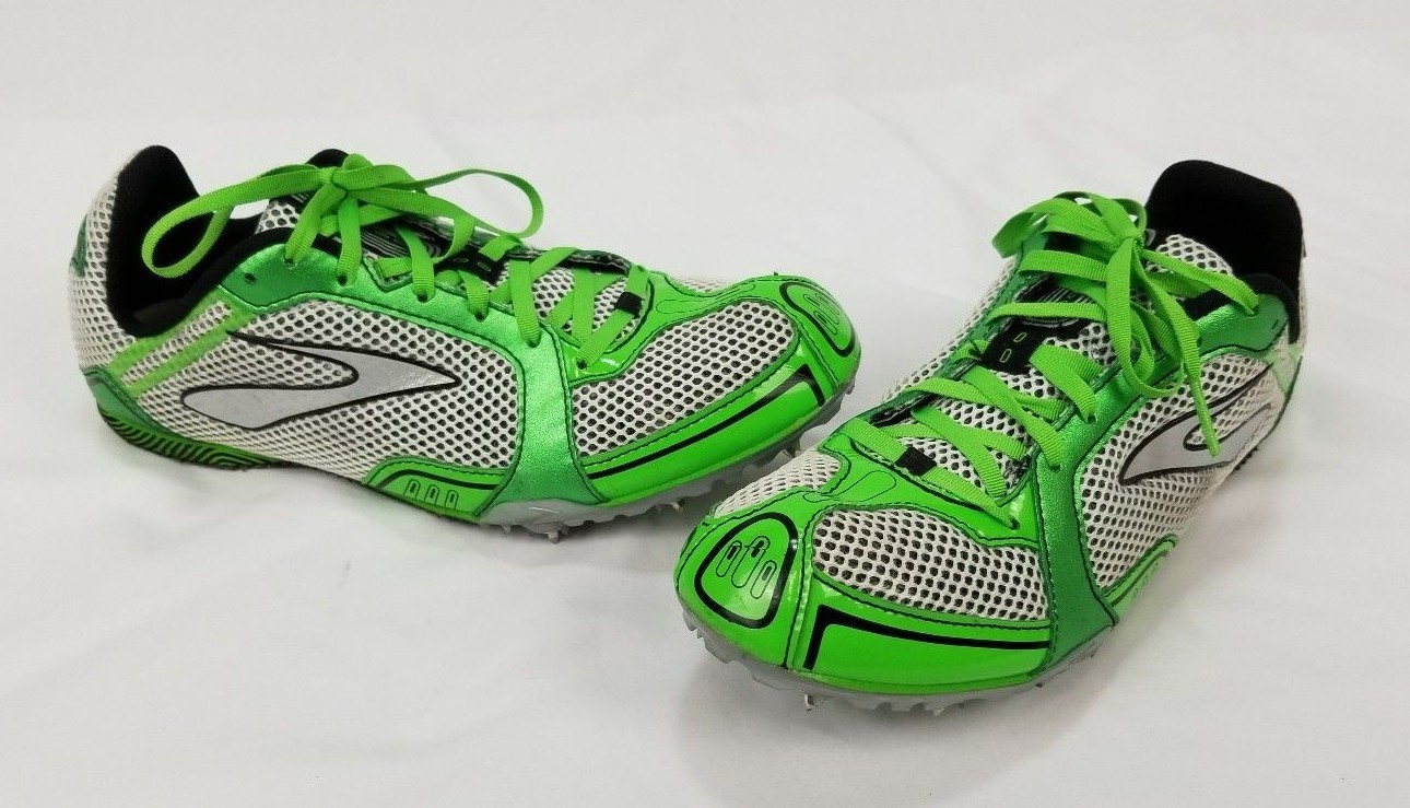 brooks shoes womens green